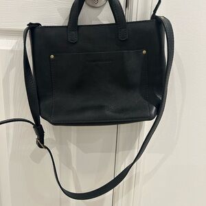 Portland Leather Mini Crossbody Tote